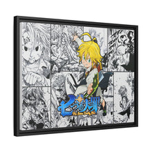 Load image into Gallery viewer, The Seven Deadly Sins Canvas Framed Art Print
