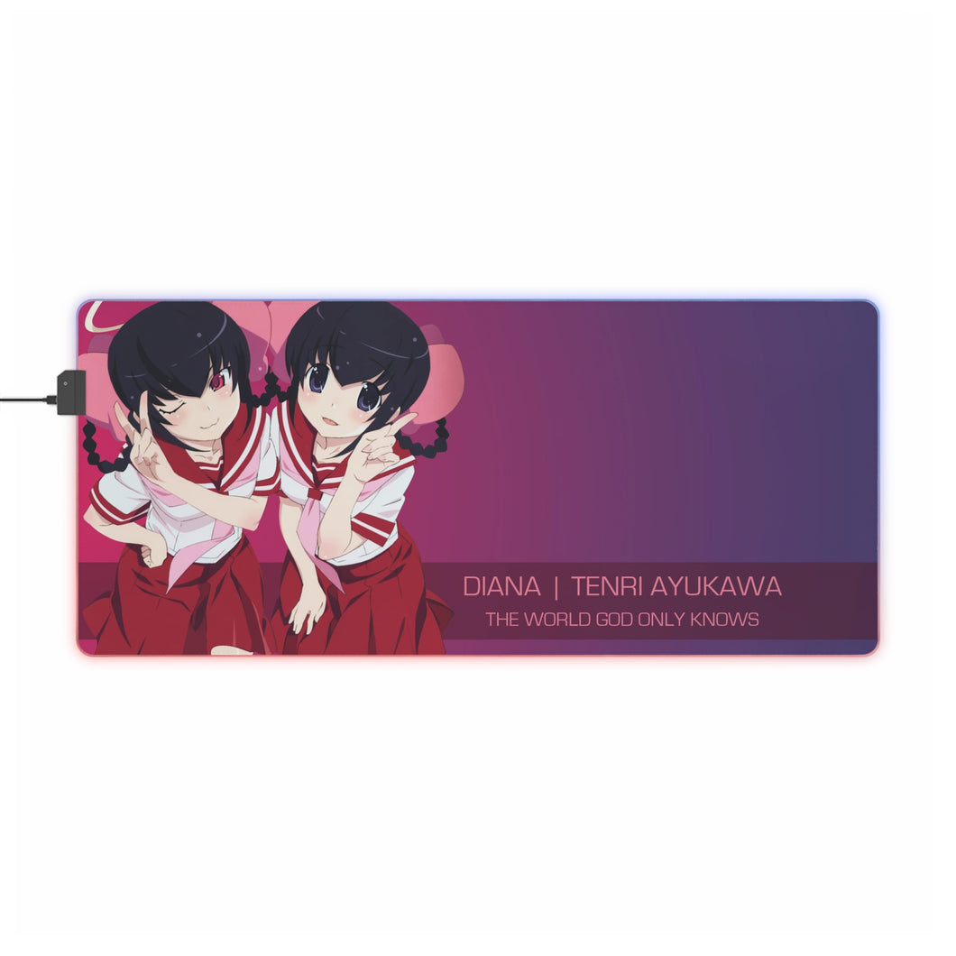 The World God Only Knows RGB LED Mouse Pad (Desk Mat)