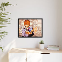 Load image into Gallery viewer, Anime Death Note Canvas Framed Art Print
