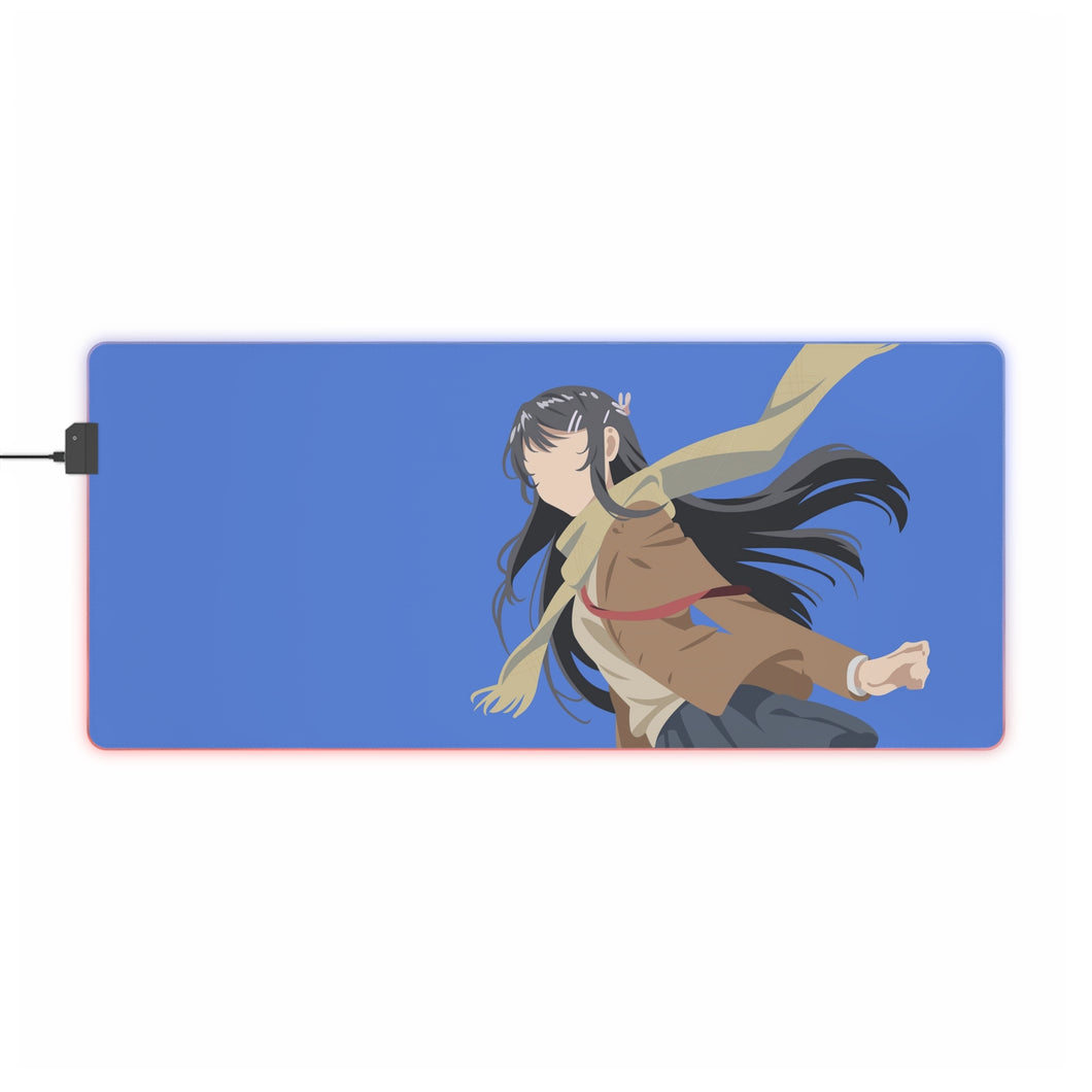 Rascal Does Not Dream Of Bunny Girl Senpai RGB LED Mouse Pad (Desk Mat)