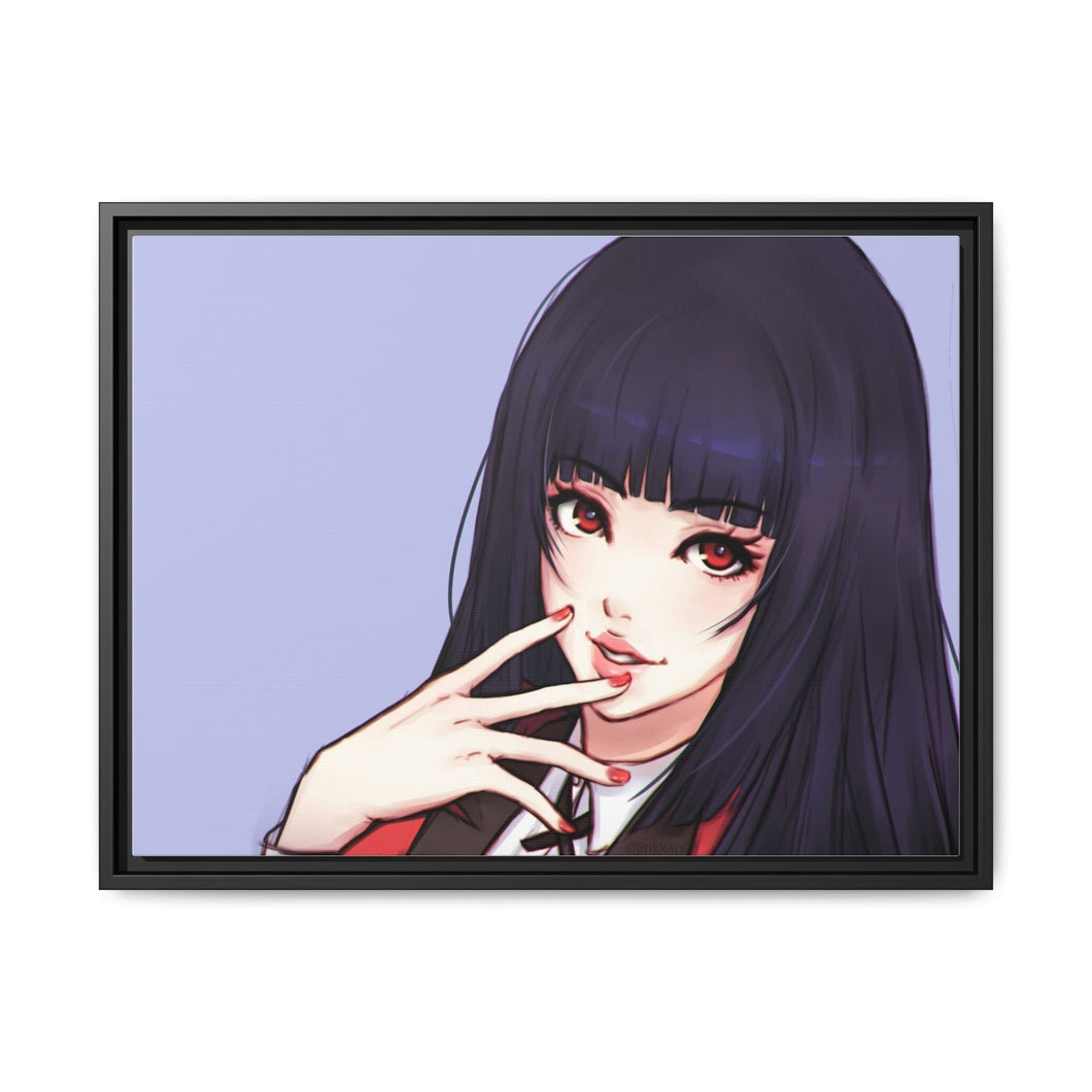 Anime Kakegurui Canvas Framed Art Print