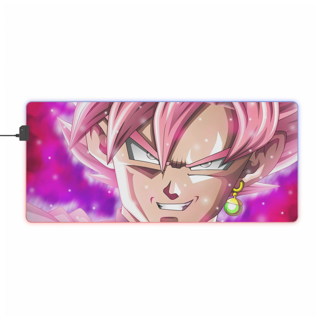 Black Goku 8k RGB LED Mouse Pad (Desk Mat)