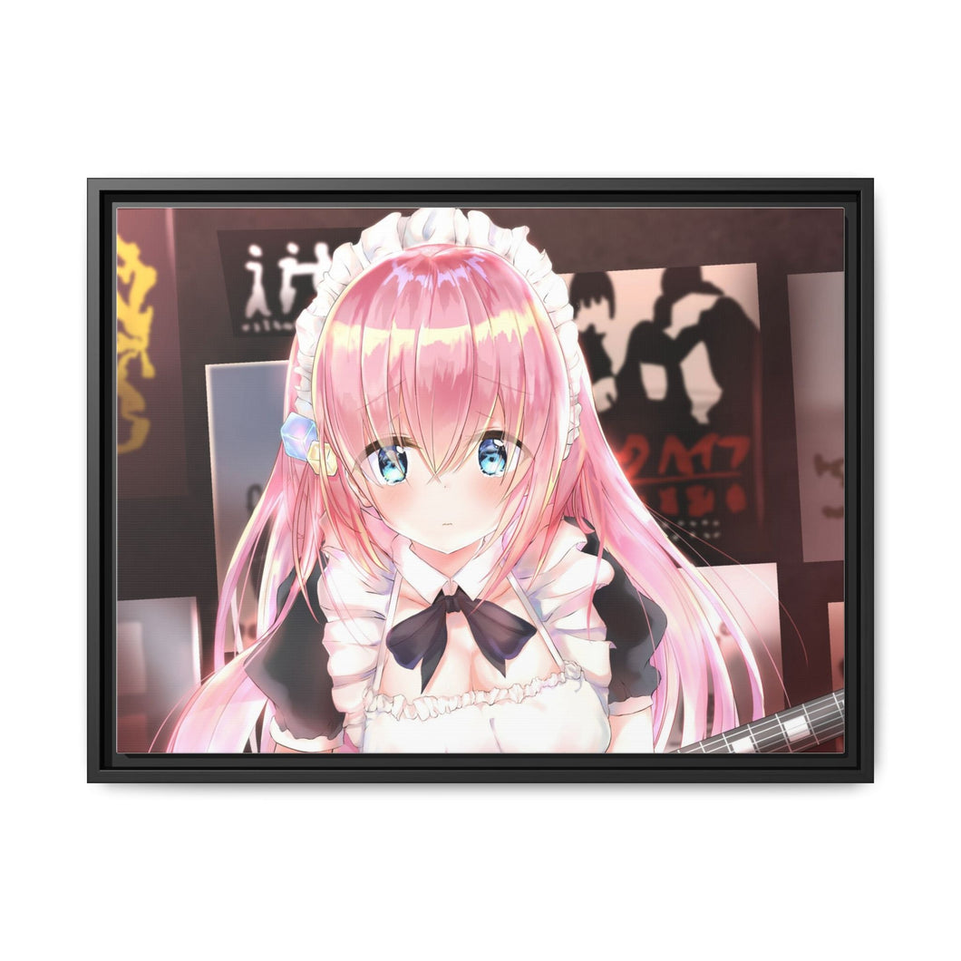 Bocchi the Rock Canvas Framed Art Print