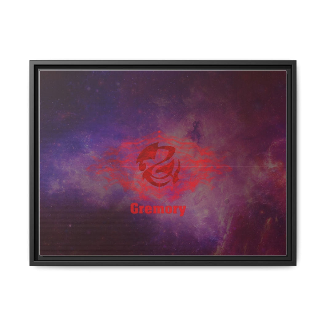Gremory Clan Canvas Framed Art Print