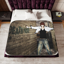 Load image into Gallery viewer, Anime Death Noter Sherpa Blanket
