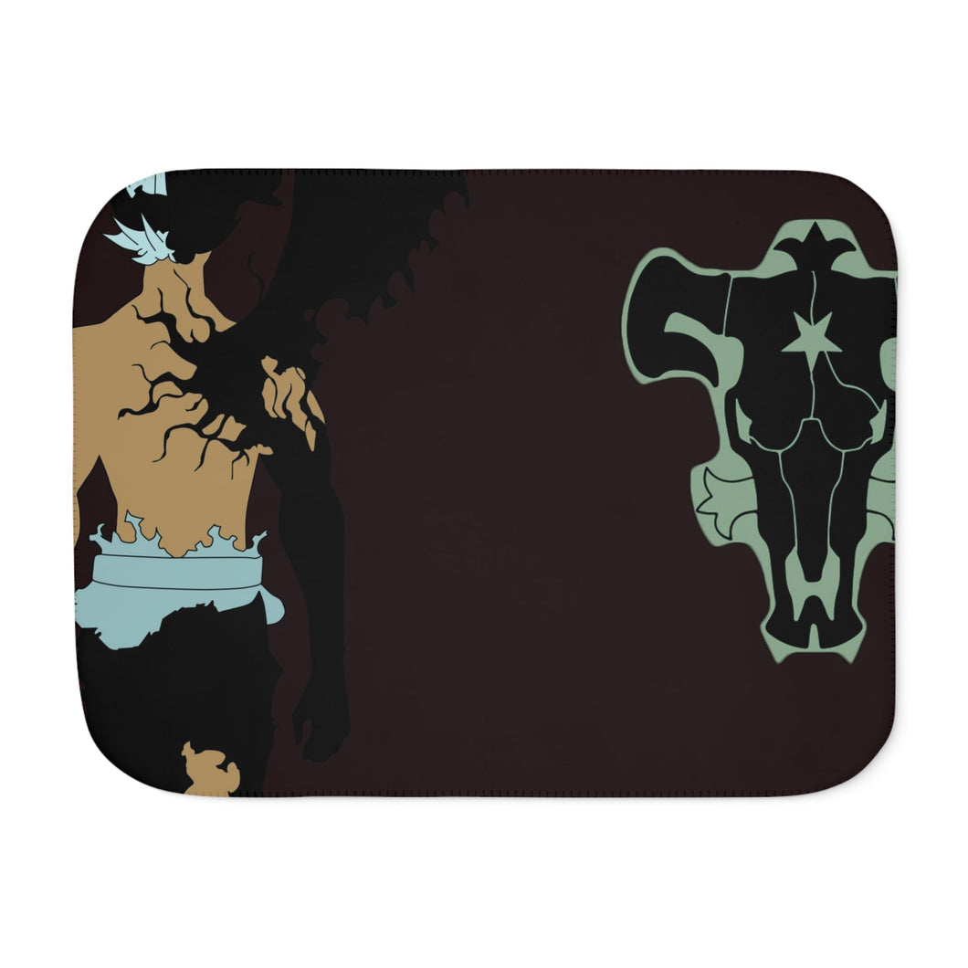Anime Black Clover Sherpa Blanket