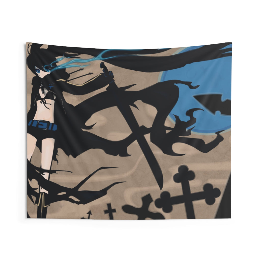 Black Rock Shooter Indoor Wall Tapestry