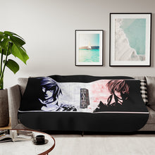 Load image into Gallery viewer, Anime Death Note Sherpa Blanket
