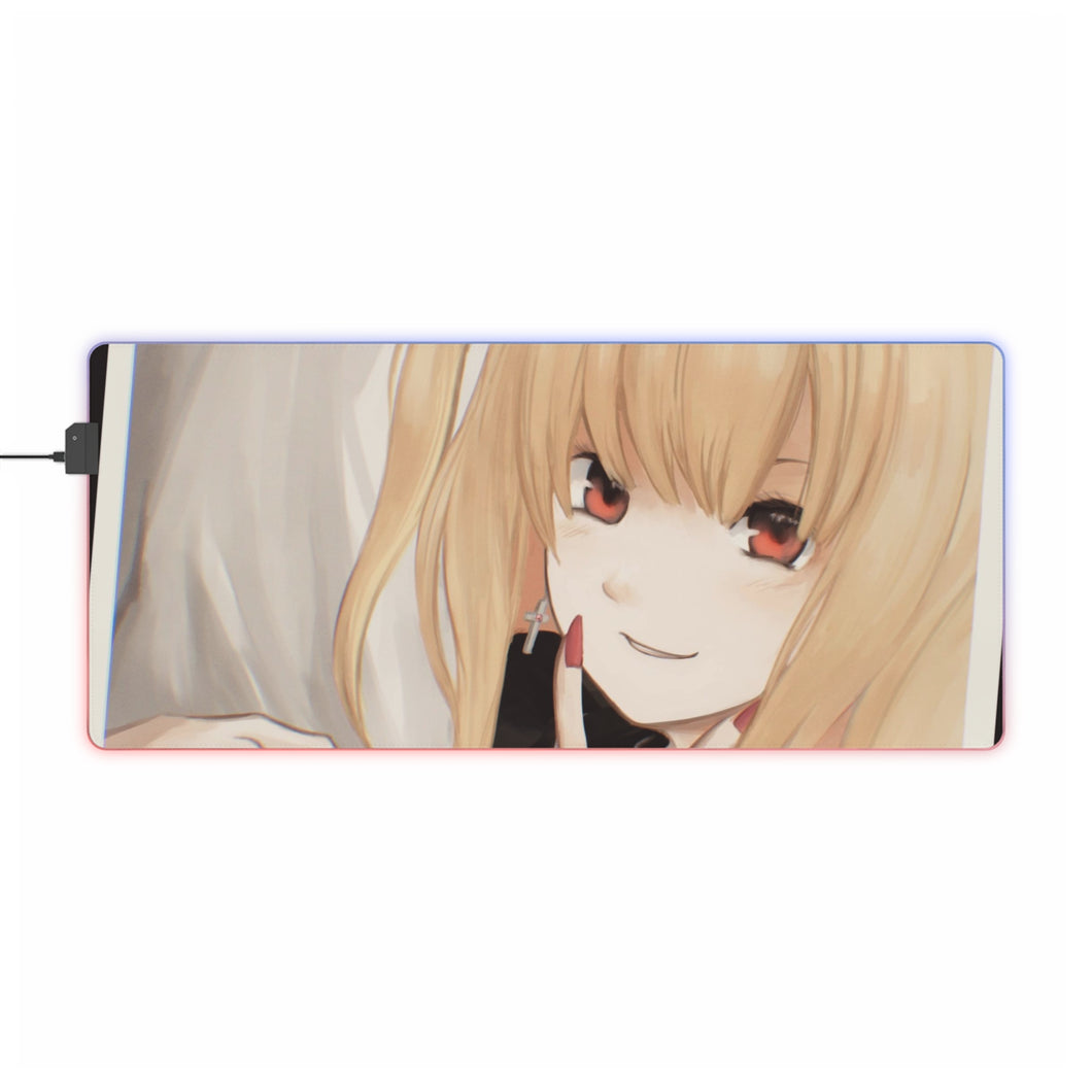 Death Note Misa Amane RGB LED Mouse Pad (Desk Mat)