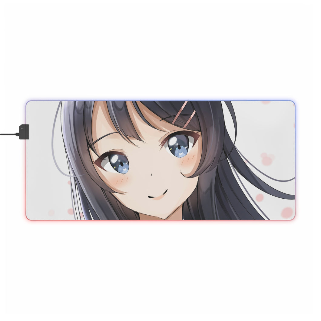 Rascal Does Not Dream of Bunny Girl Senpai RGB LED Mouse Pad (Desk Mat)