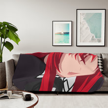 Load image into Gallery viewer, High School DxD Rias Gremory Sherpa Blanket
