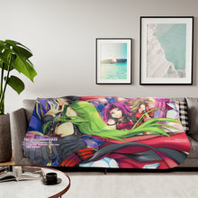 Load image into Gallery viewer, Code Geass Lelouch Lamperouge, Euphemia Li Britannia, Cornelia Li Britannia Sherpa Blanket
