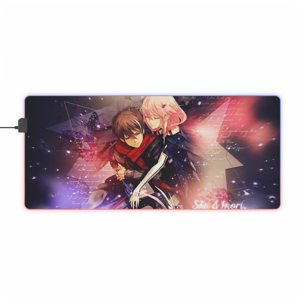 Guilty Crown Inori Yuzuriha RGB LED Mouse Pad (Desk Mat)