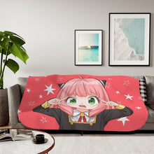 Load image into Gallery viewer, Anime Spy x Family Sherpa Blanket

