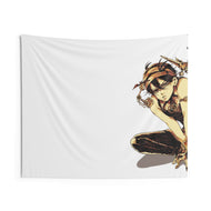 Narancia Ghirga and Aerosmith / Vento Aureo Indoor Wall Tapestry