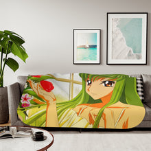 Load image into Gallery viewer, Anime Code Geassr Sherpa Blanket
