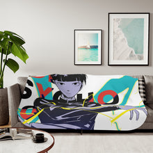 Load image into Gallery viewer, Mob Psycho 100 Shigeo Kageyama Sherpa Blanket
