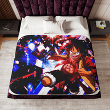 Load image into Gallery viewer, Anime One Piece Sherpa Blanket
