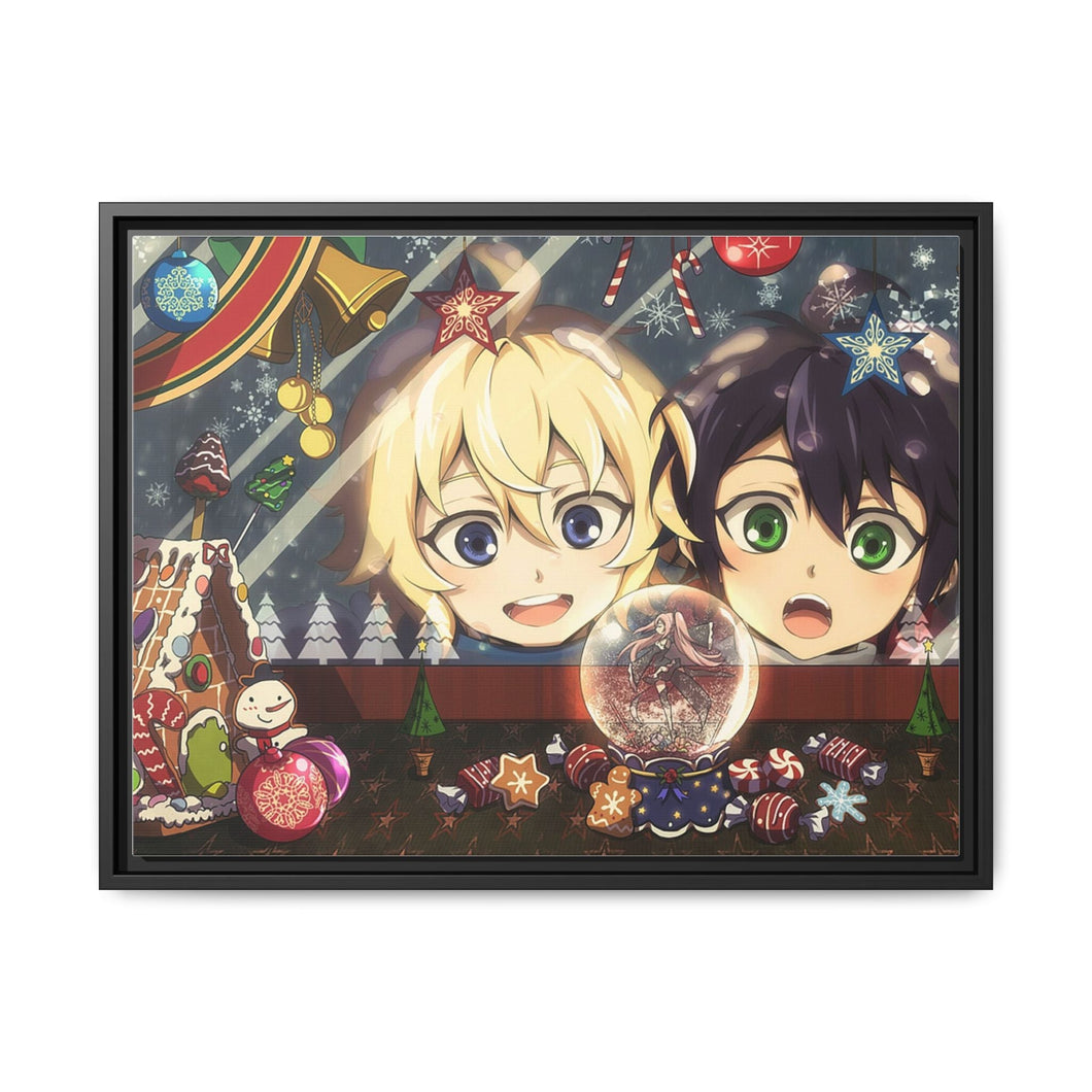 Seraph Of The End Canvas Framed Art Print
