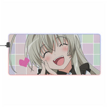Load image into Gallery viewer, Nyaruko: Crawling with Love! RGB LED Mouse Pad (Desk Mat)
