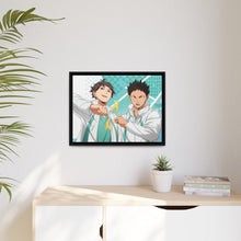 Load image into Gallery viewer, Haikyu!! Canvas Framed Art Print
