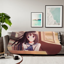 Load image into Gallery viewer, Hyouka Eru Chitanda Sherpa Blanket
