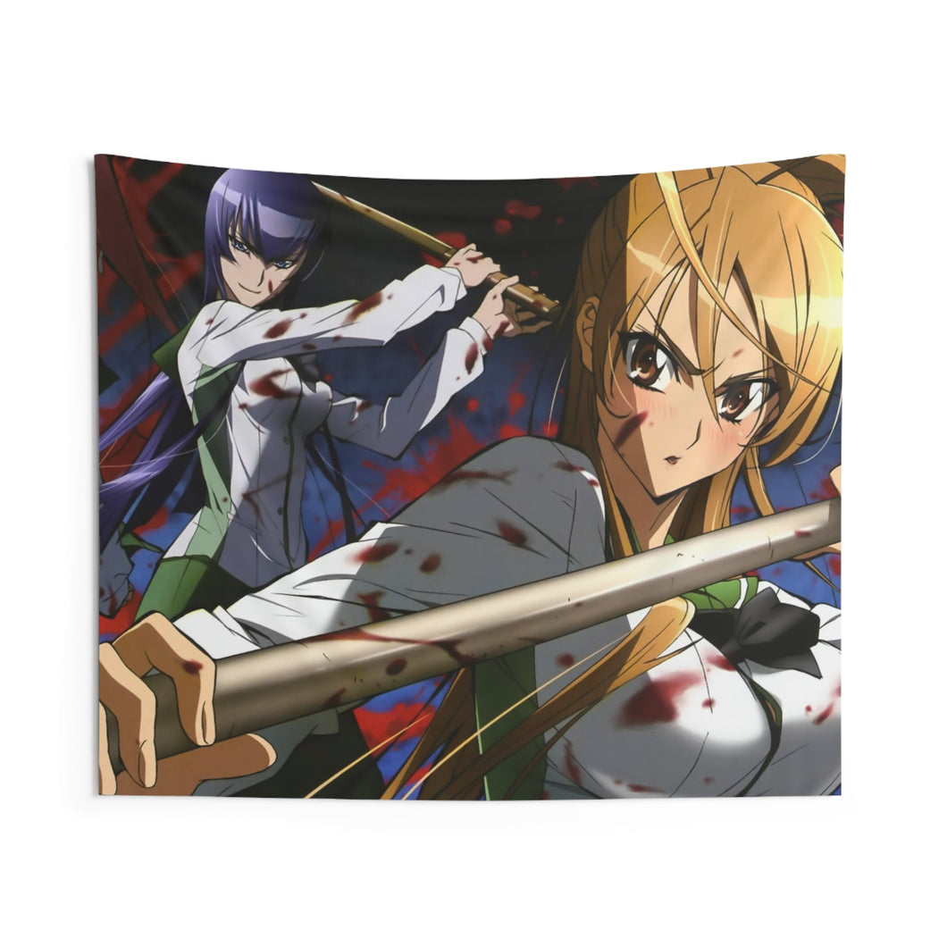 Rei,Saeko and Saya Indoor Wall Tapestry
