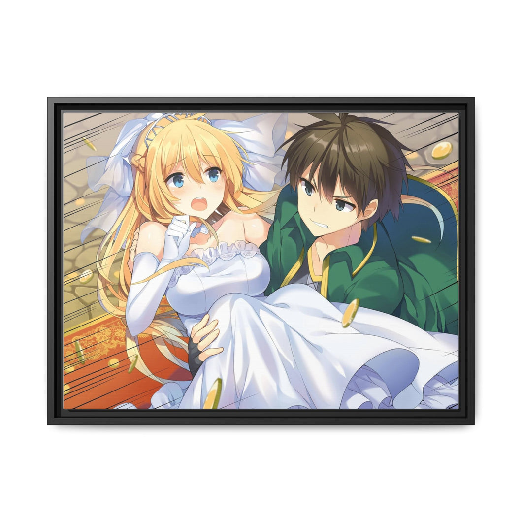 KonoSuba - God’s blessing on this wonderful world!! Canvas Framed Art Print