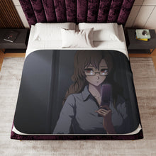 Load image into Gallery viewer, Moeka Kiryuu Sherpa Blanket
