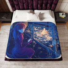 Load image into Gallery viewer, Anime Neon Genesis Evangelionr Sherpa Blanket
