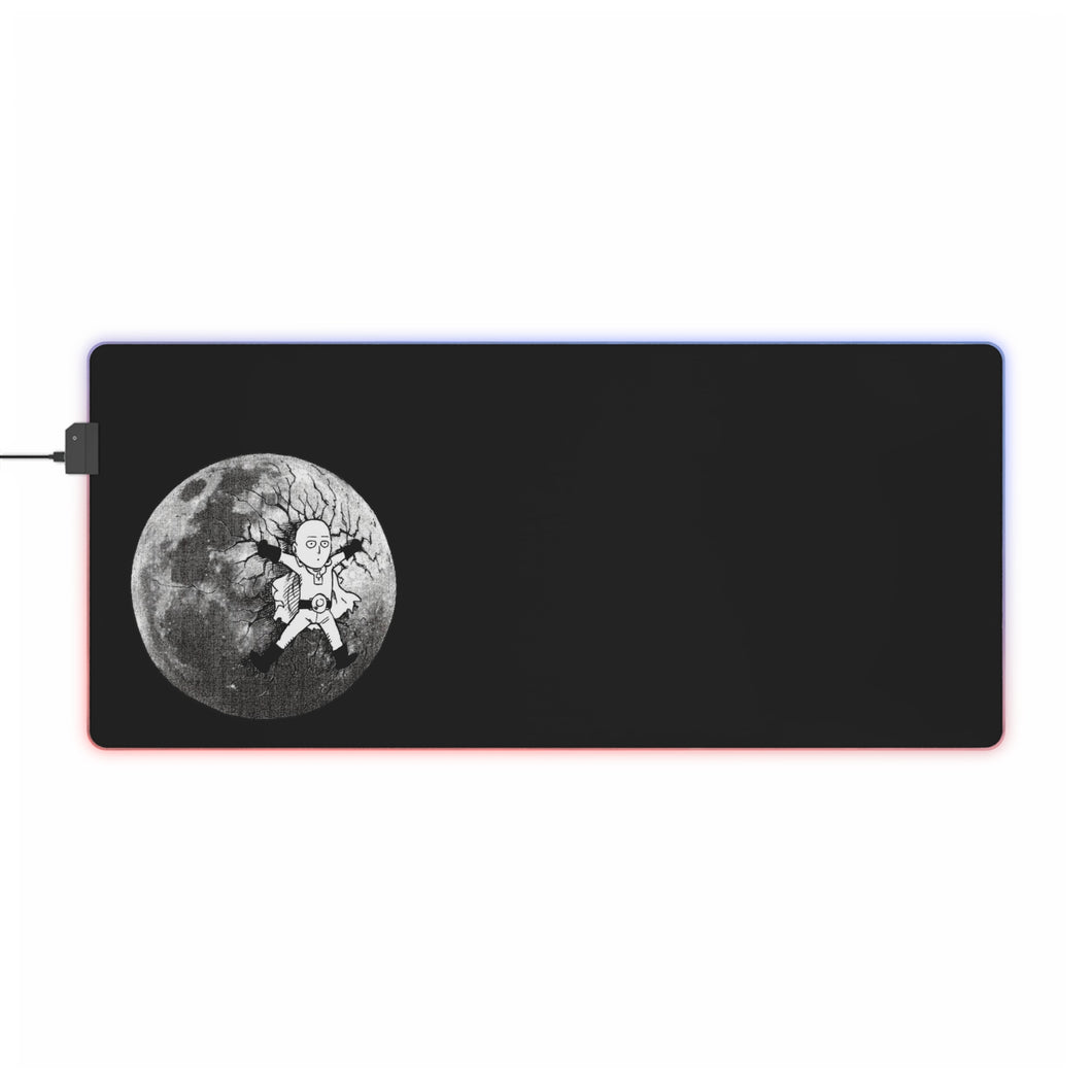 Anime One-Punch Man RGB LED Mouse Pad (Desk Mat)