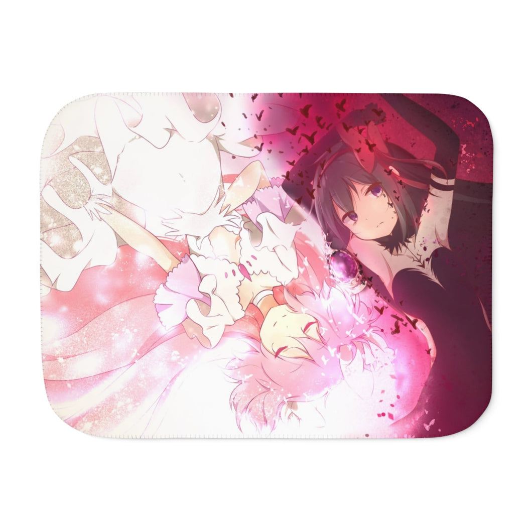 Anime Puella Magi Madoka Magica Sherpa Blanket