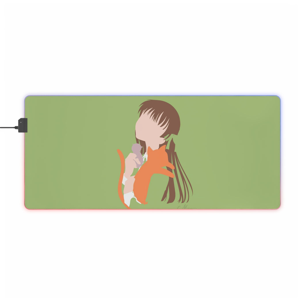 Tohru, Yuki and Kyo from Fruits Basket RGB LED Mouse Pad (Desk Mat)