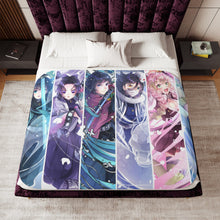Load image into Gallery viewer, Demon Slayer: Kimetsu no Yaiba Sherpa Blanket
