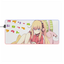 Load image into Gallery viewer, Gabriel DropOut Gabriel Tenma White RGB LED Mouse Pad (Desk Mat)
