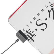 Load image into Gallery viewer, Anime Aria RGB LED Mouse Pad (Desk Mat)
