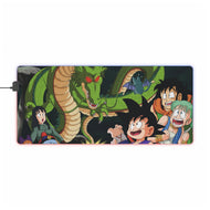 The secret of 7 Dragon Balls RGB LED Mouse Pad (Desk Mat)