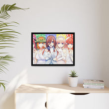 Load image into Gallery viewer, Anime The Quintessential Quintuplets Canvas Framed Art Print
