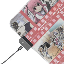 Load image into Gallery viewer, Angel Beats! RGB LED Mouse Pad (Desk Mat)
