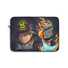 Load image into Gallery viewer, Fire Force Shinra Kusakabe Laptop Sleeve
