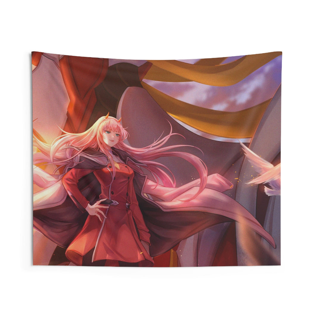 Zero Two Indoor Wall Tapestry