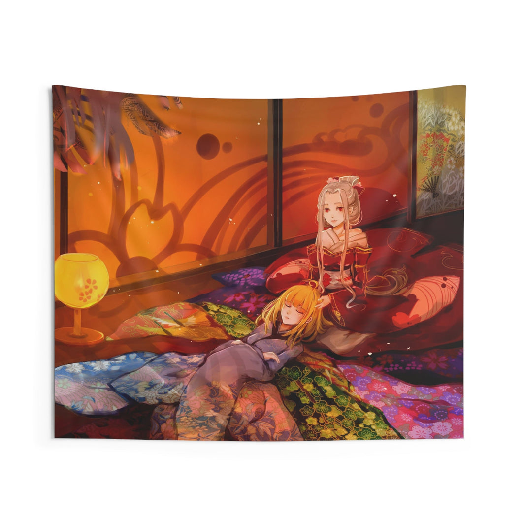 Fate/Zero Saber, Irisviel Von Einzbern Indoor Wall Tapestry