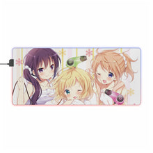 Load image into Gallery viewer, Is The Order A Rabbit? RGB LED Mouse Pad (Desk Mat)
