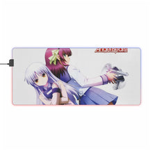 Load image into Gallery viewer, Angel Beats! Kanade Tachibana, Yuri Nakamura RGB LED Mouse Pad (Desk Mat)
