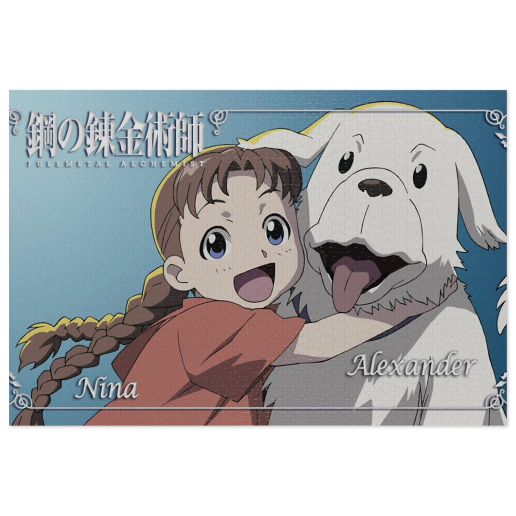 Anime FullMetal Alchemistr Jigsaw Puzzle