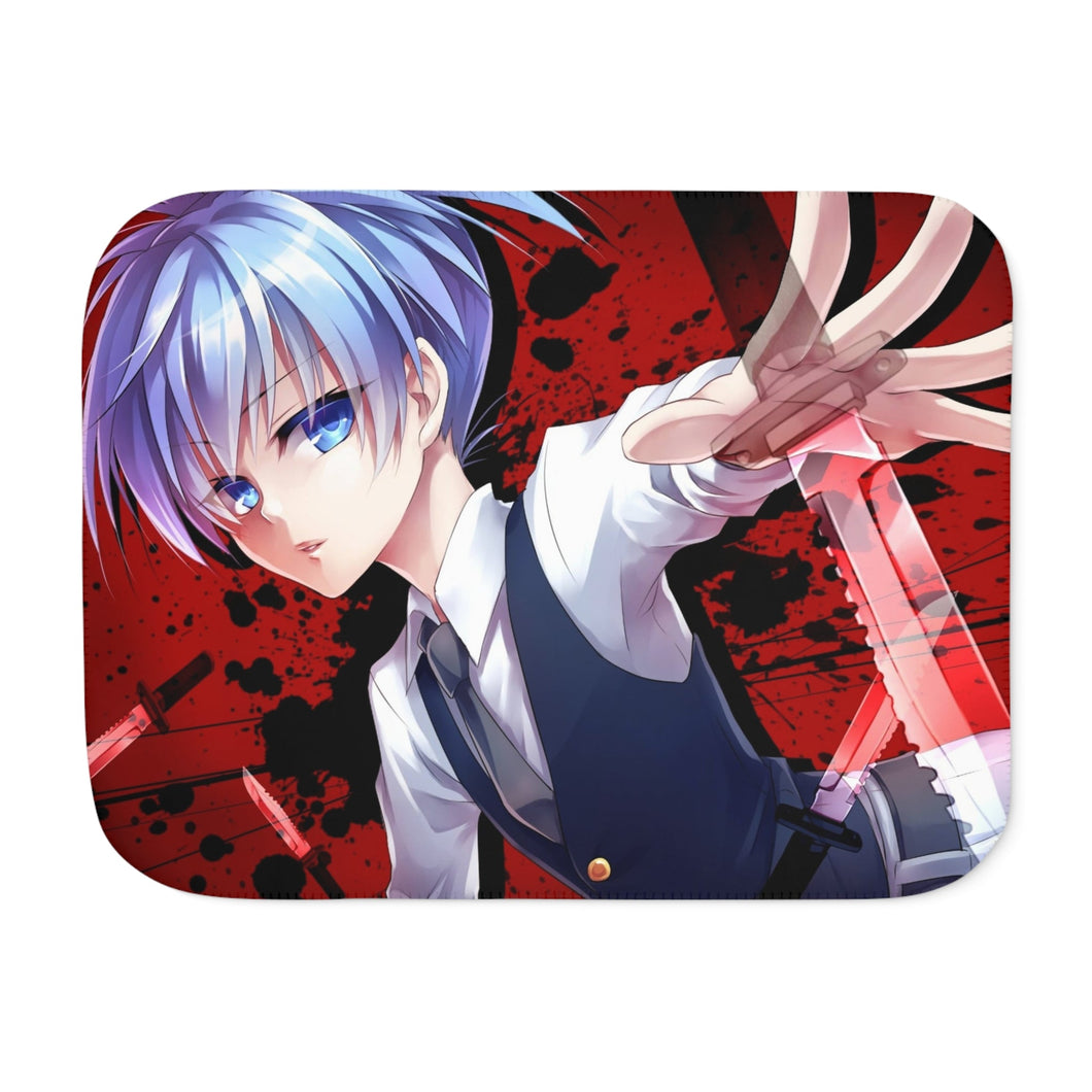 Anime Assassination Classroom Sherpa Blanket