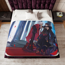 Load image into Gallery viewer, Anime Fate/Apocrypha Sherpa Blanket
