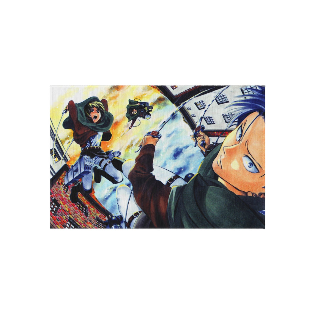 Anime Attack On Titan Rug