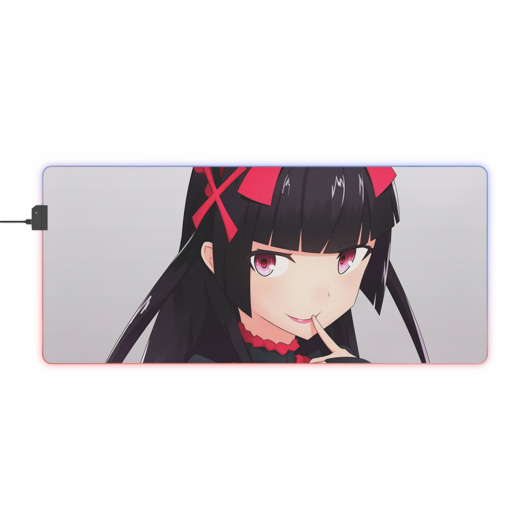 Anime GATE RGB LED Mouse Pad (Desk Mat)