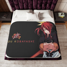 Load image into Gallery viewer, Anime Food Wars: Shokugeki no Soma Sherpa Blanket
